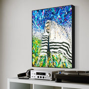 Colorful Canvas: "Rabbi - Israel" by Albert Levi Art