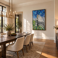 Rabbi - Israel canvas wall art in a stylish room