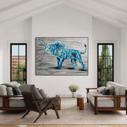 Roar of Strength - Canvas BY Albert Levi Art
