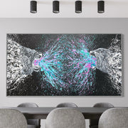 Roaring Royals - Canvas BY Albert Levi Art