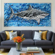 Colorful Canvas: "Silent power" by Albert Levi Art