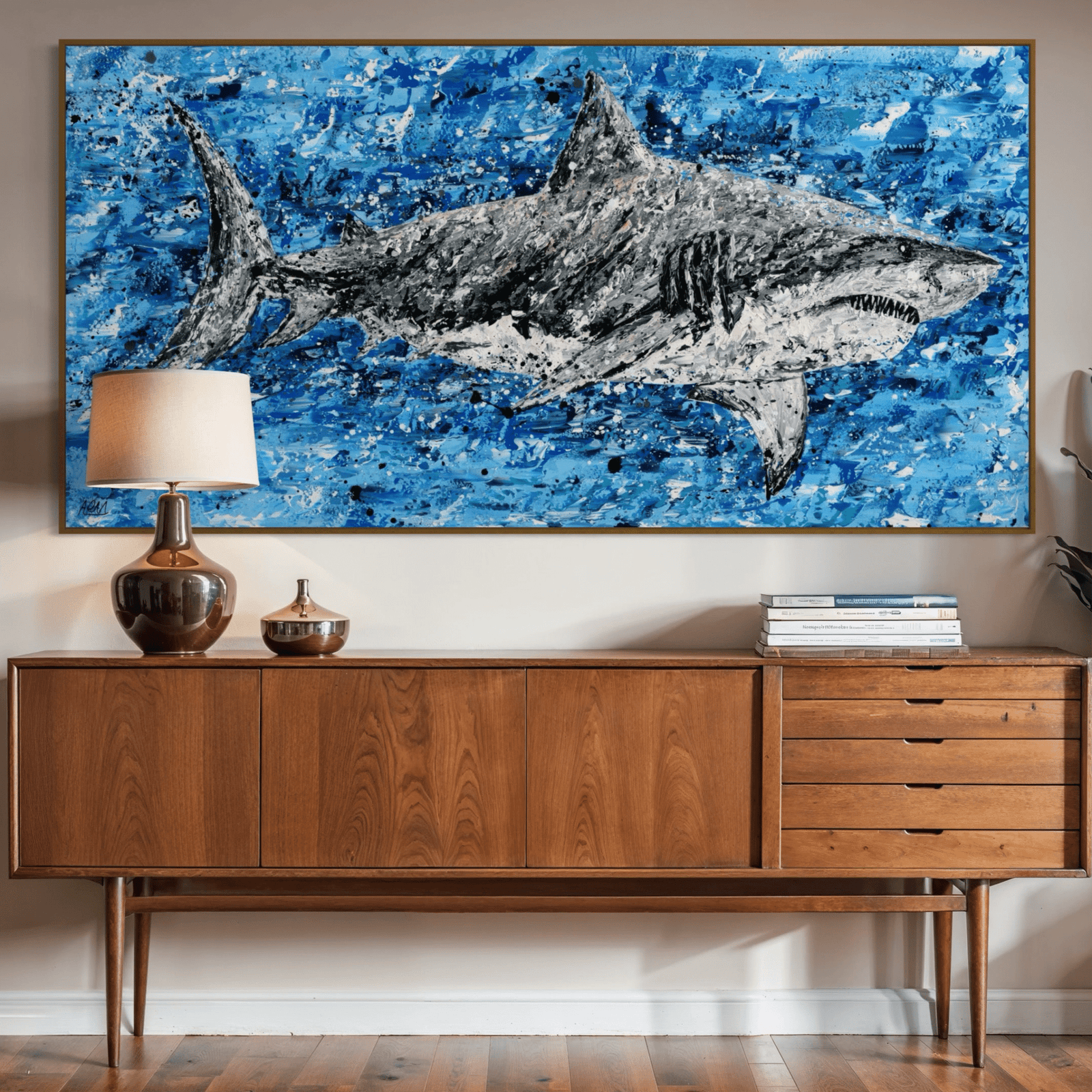 Colorful Canvas: "Silent power" by Albert Levi Art