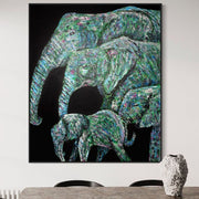 Strong Family - Canvas BY Albert Levi Art