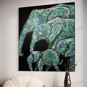 Strong Family - Canvas BY Albert Levi Art