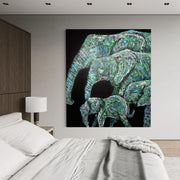 Strong Family - Canvas BY Albert Levi Art