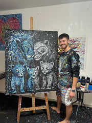 Colorful Canvas: "Strong Together" by Albert Levi Art