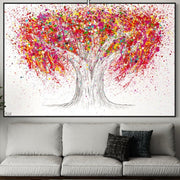 The bloom of happiness - Canvas BY Albert Levi Art