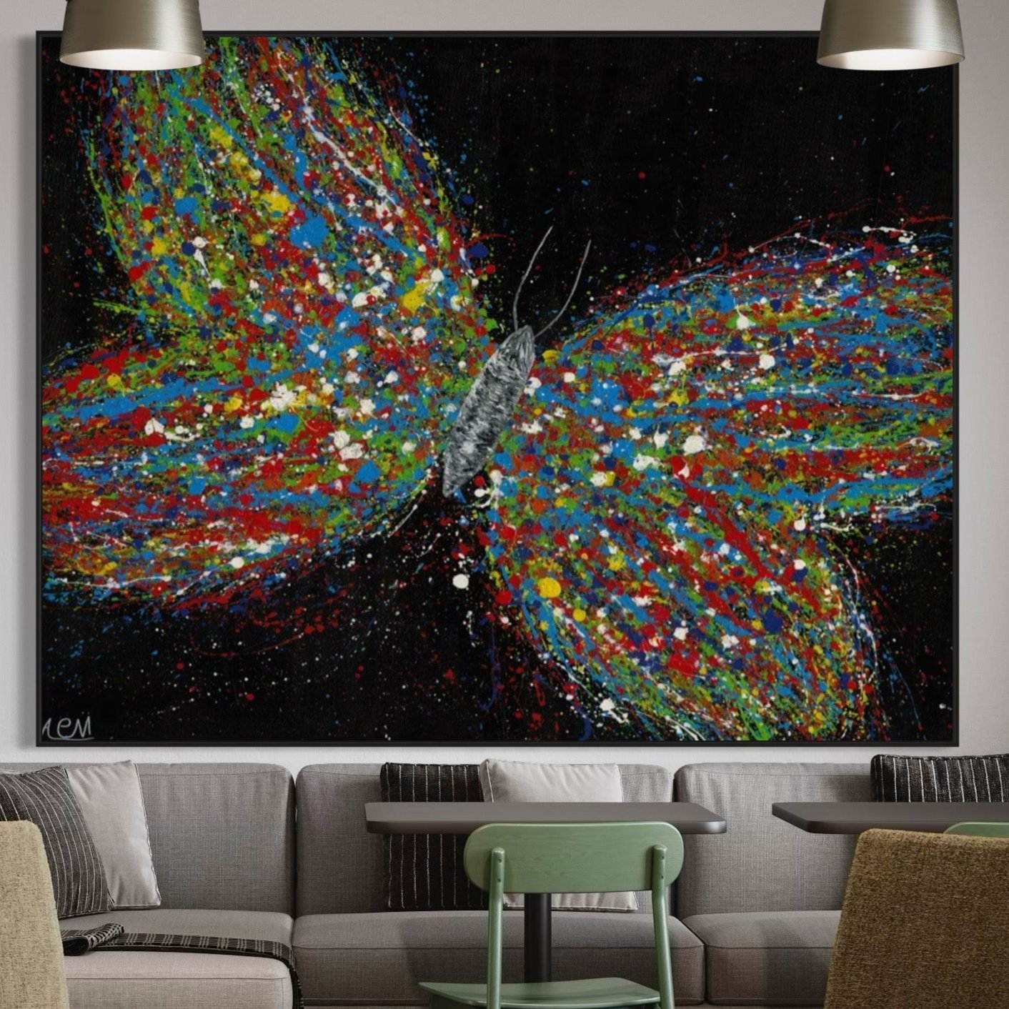 The Magic Of Color - Canvas BY Albert Levi Art