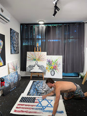 ORIGINAL ARTWORK - Together We Win - BY Albert Levi Art