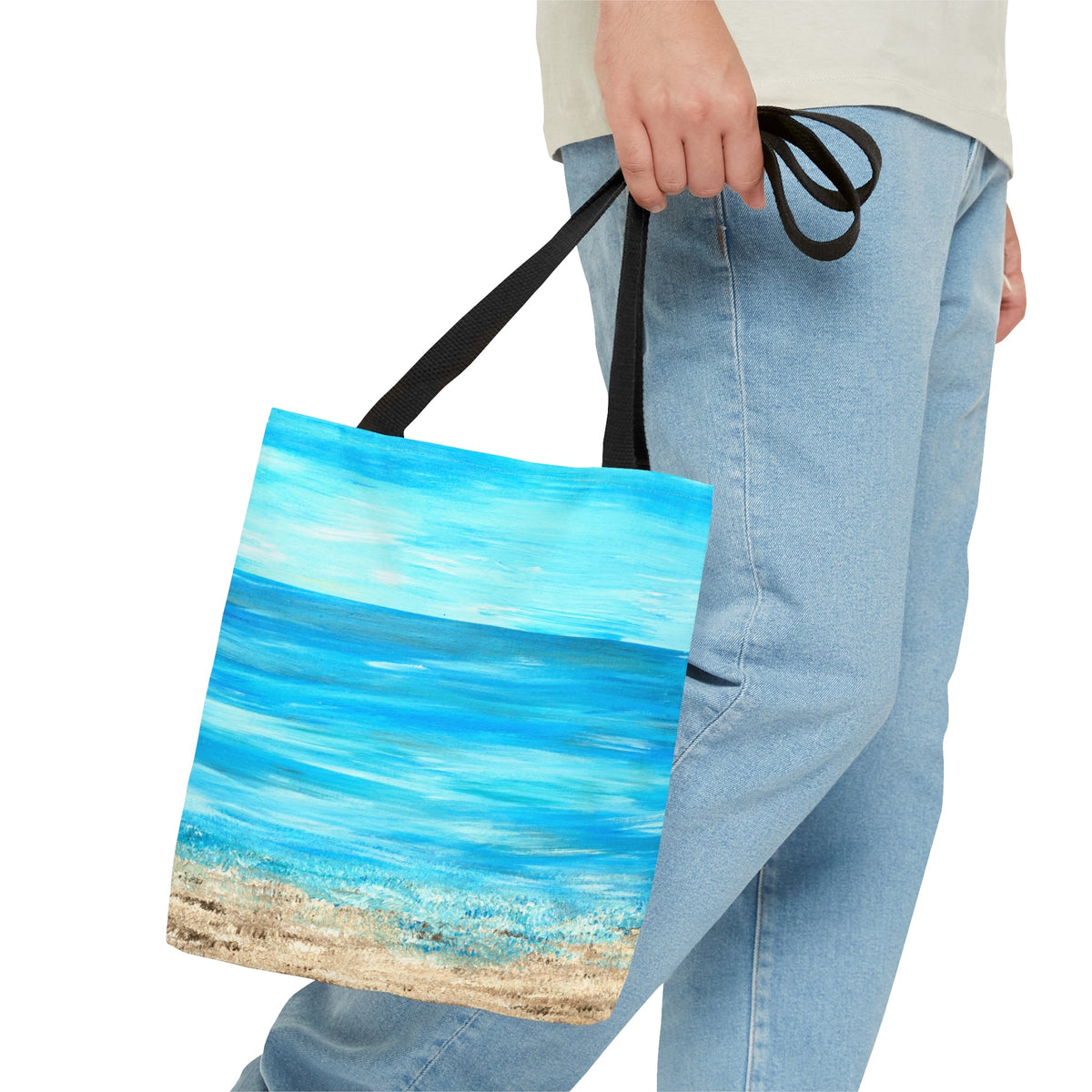 Tote Bag - A Moment of Silence - Bags BY Albert Levi Art