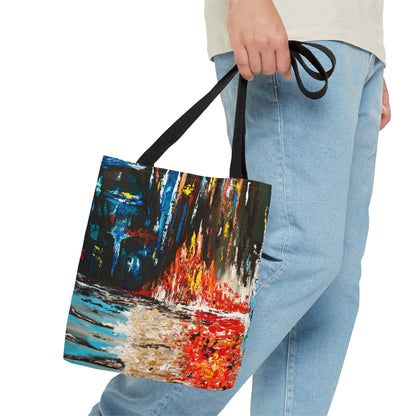 Tote Bag Abstract - Bags BY Albert Levi Art