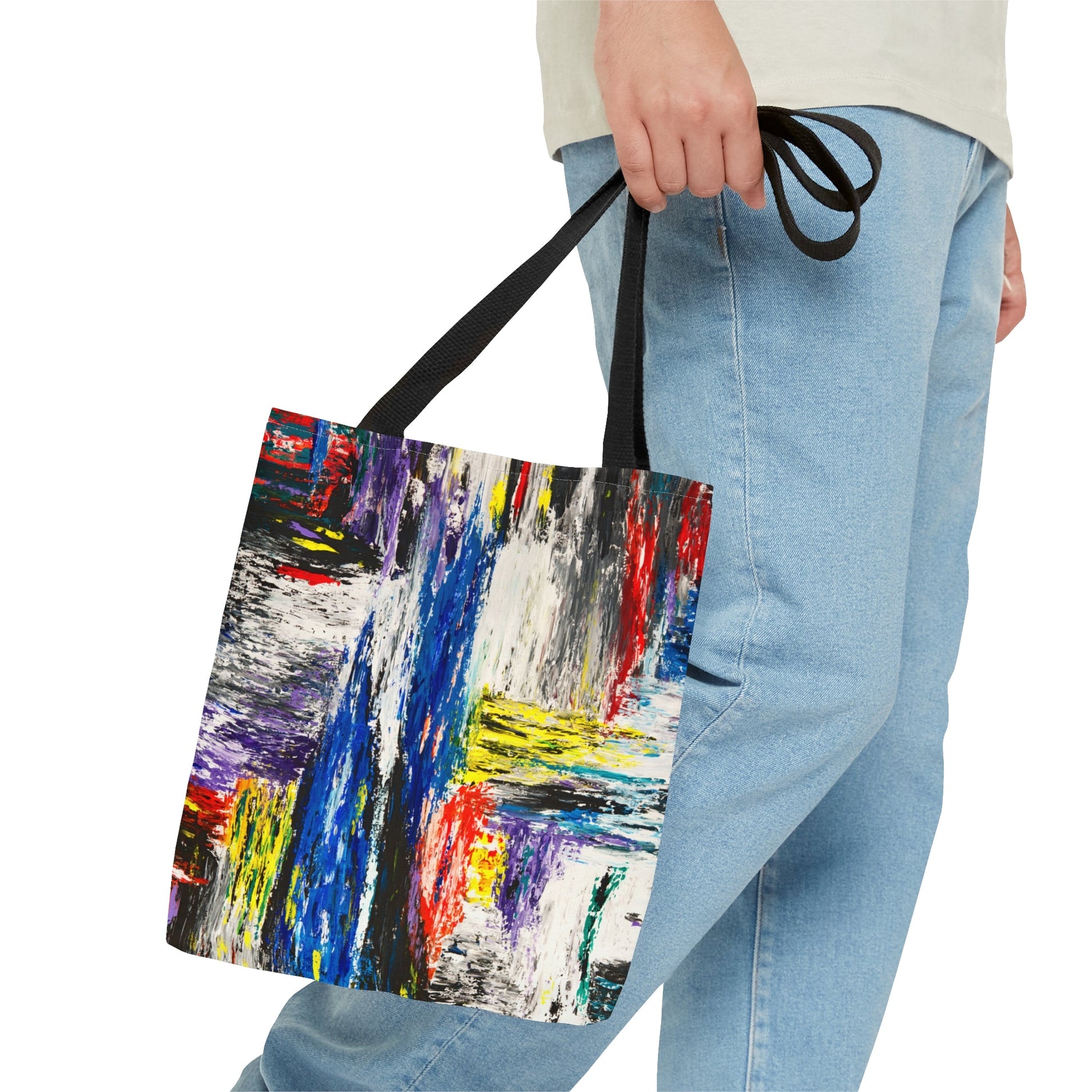 Tote Bag - Blue Waterfalls - Bags BY Albert Levi Art