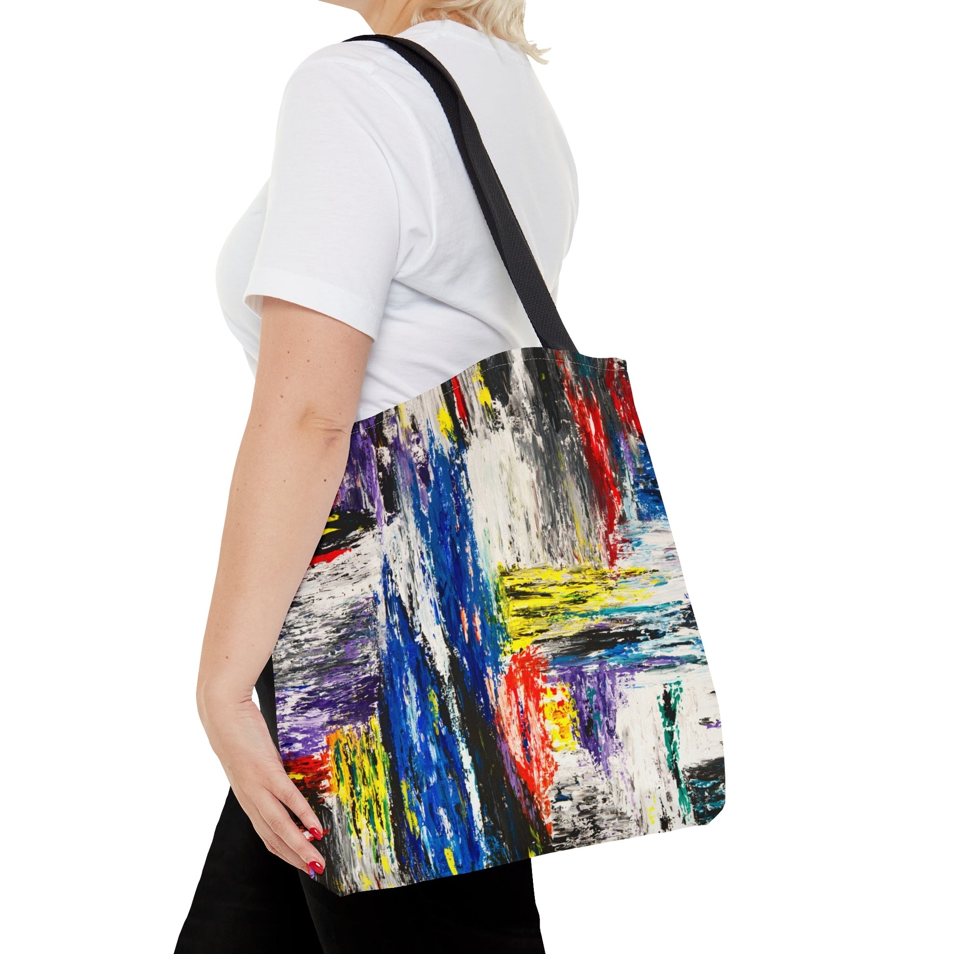 Tote Bag - Blue Waterfalls - Bags BY Albert Levi Art