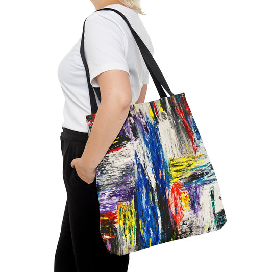 Tote Bag - Blue Waterfalls - Bags BY Albert Levi Art