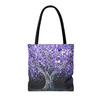 Tote Bag - Calm Purple - Bags BY Albert Levi Art