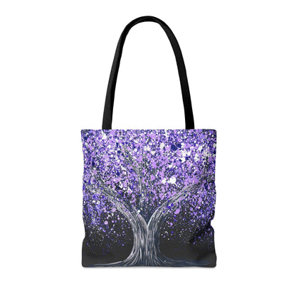 Tote Bag - Calm Purple - Bags BY Albert Levi Art