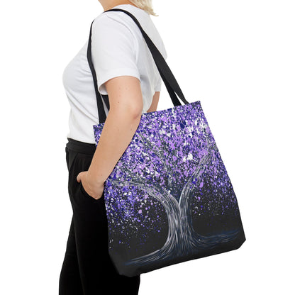 Tote Bag - Calm Purple - Bags BY Albert Levi Art
