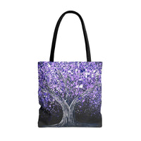 Tote Bag - Calm Purple - Bags BY Albert Levi Art