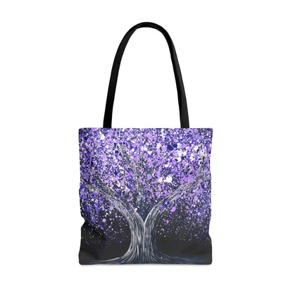 Tote Bag - Calm Purple - Bags BY Albert Levi Art