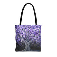 Tote Bag - Calm Purple - Bags BY Albert Levi Art