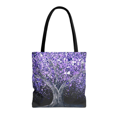 Tote Bag - Calm Purple - Bags BY Albert Levi Art