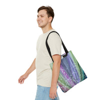 Tote Bag - colorful lotus - Bags BY Albert Levi Art