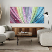 Tote Bag - colorful lotus - Bags BY Albert Levi Art