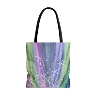 Tote Bag - colorful lotus - Bags BY Albert Levi Art