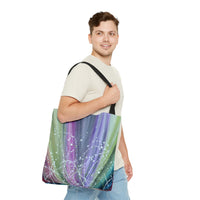 Tote Bag - colorful lotus - Bags BY Albert Levi Art
