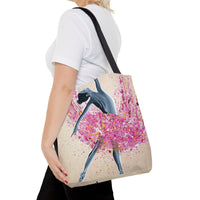 Tote Bag - Elegance in Motion - Bags BY Albert Levi Art