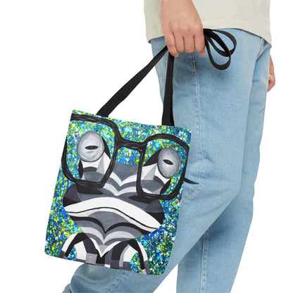 Tote Bag - FUNKY FROG - Bags BY Albert Levi Art