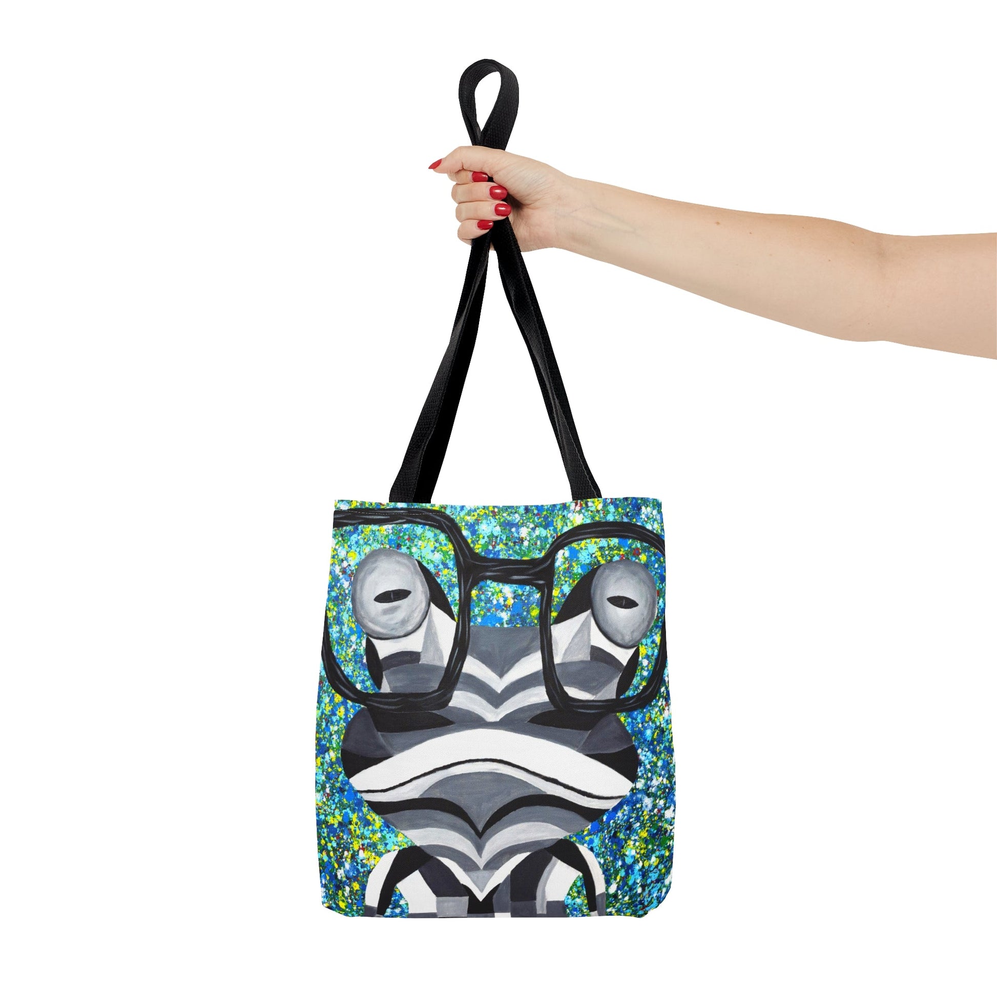 Tote Bag - FUNKY FROG - Bags BY Albert Levi Art