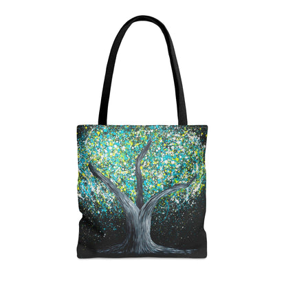 Tote Bag - GLOW IN THE DARK - Bags BY Albert Levi Art