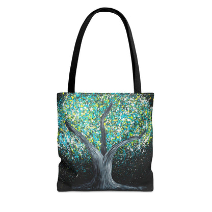 Tote Bag - GLOW IN THE DARK - Bags BY Albert Levi Art