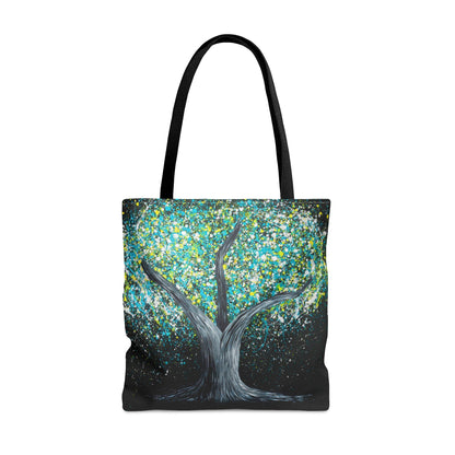 Tote Bag - GLOW IN THE DARK - Bags BY Albert Levi Art
