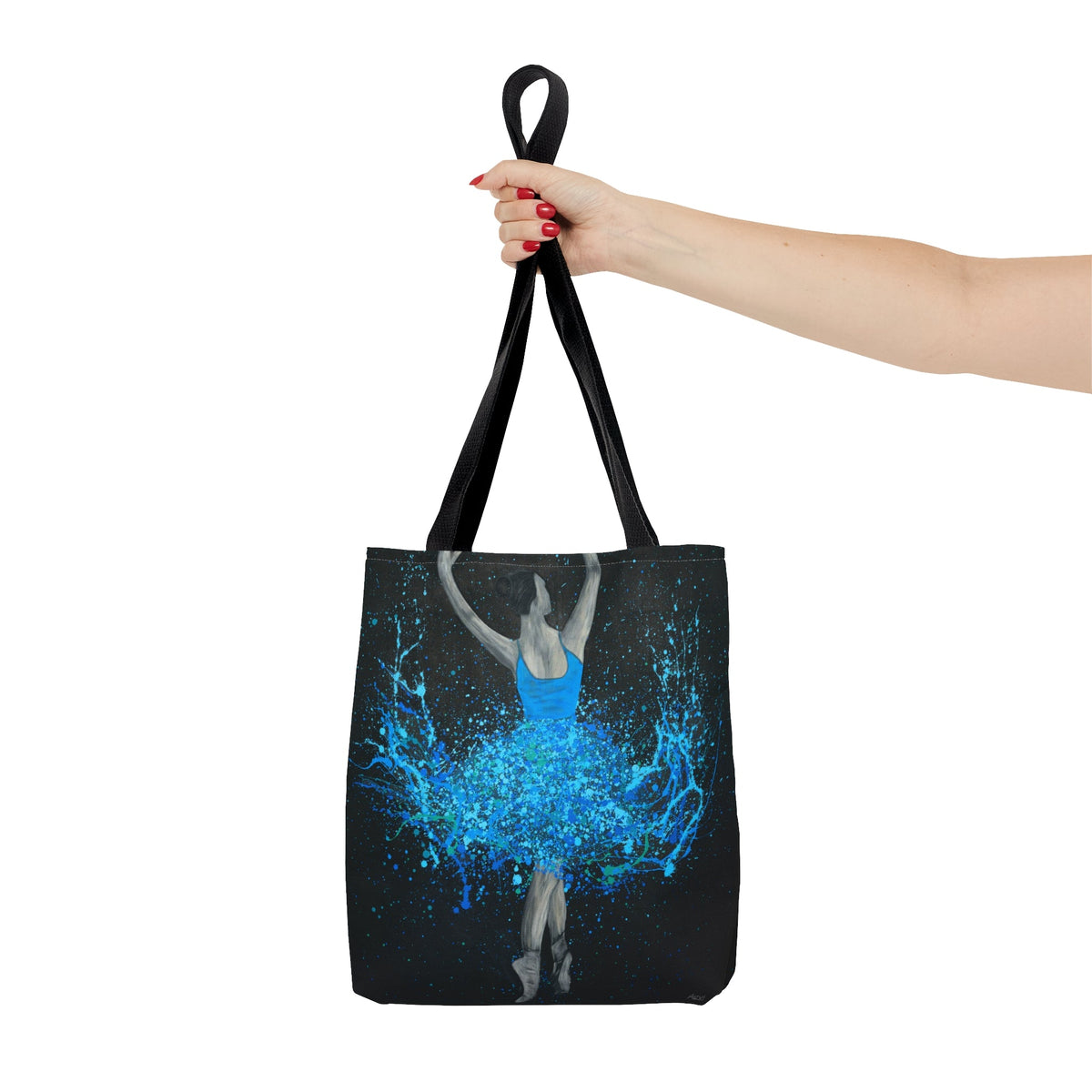 Tote Bag - GLOW IN THE DARK DANCE - Bags BY Albert Levi Art