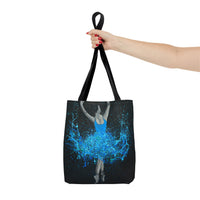Tote Bag - GLOW IN THE DARK DANCE - Bags BY Albert Levi Art