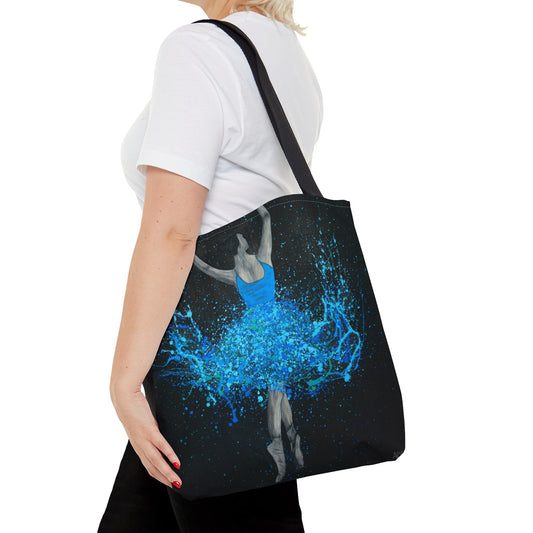 Tote Bag - GLOW IN THE DARK DANCE - Bags BY Albert Levi Art