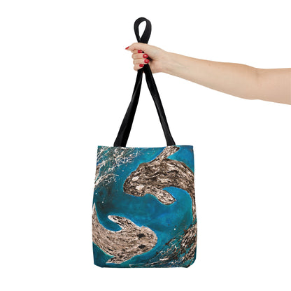 Tote Bag - HARMONY OF KOI - Bags BY Albert Levi Art