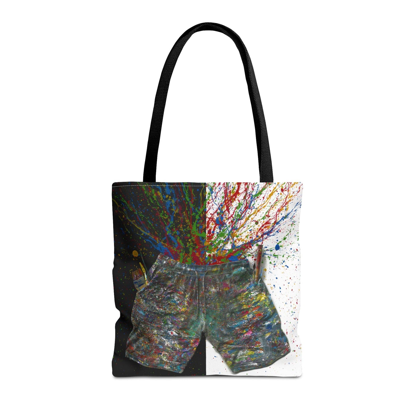 Colorful Bags: "Tote bag - ME" by Albert Levi Art