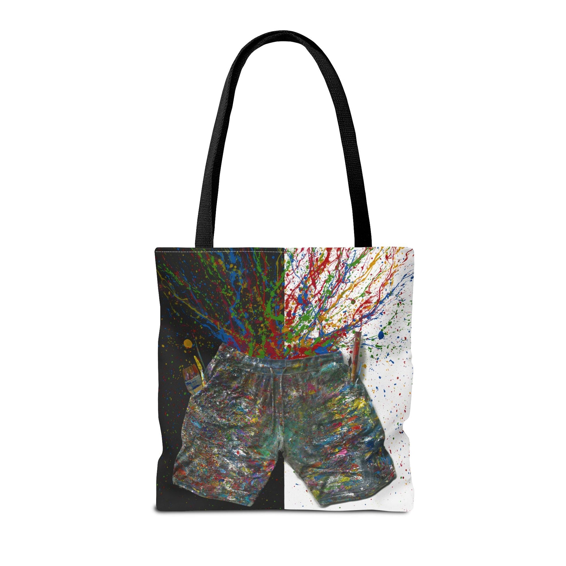 Colorful Bags: "Tote bag - ME" by Albert Levi Art