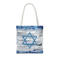 Colorful Bags: "Tote Bag - Our Connection" by Albert Levi Art