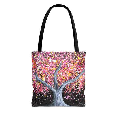 Tote Bag - Pink Fruits - Bags BY Albert Levi Art