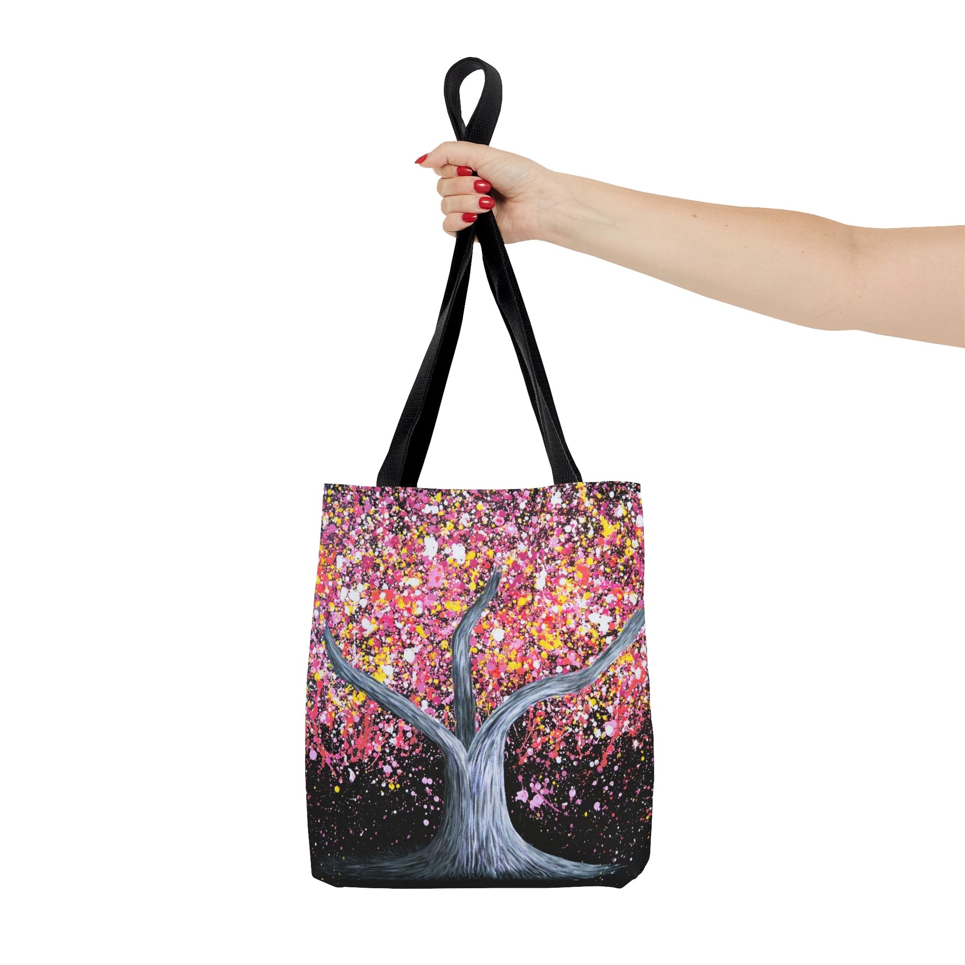 Tote Bag - Pink Fruits - Bags BY Albert Levi Art