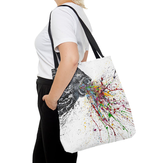 Tote Bag - Roar Lion - Bags BY Albert Levi Art