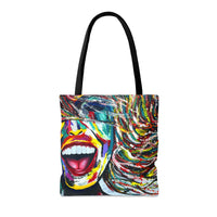 Tote Bag - SMILE FOREVER - Bags BY Albert Levi Art