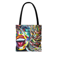Tote Bag - SMILE FOREVER - Bags BY Albert Levi Art
