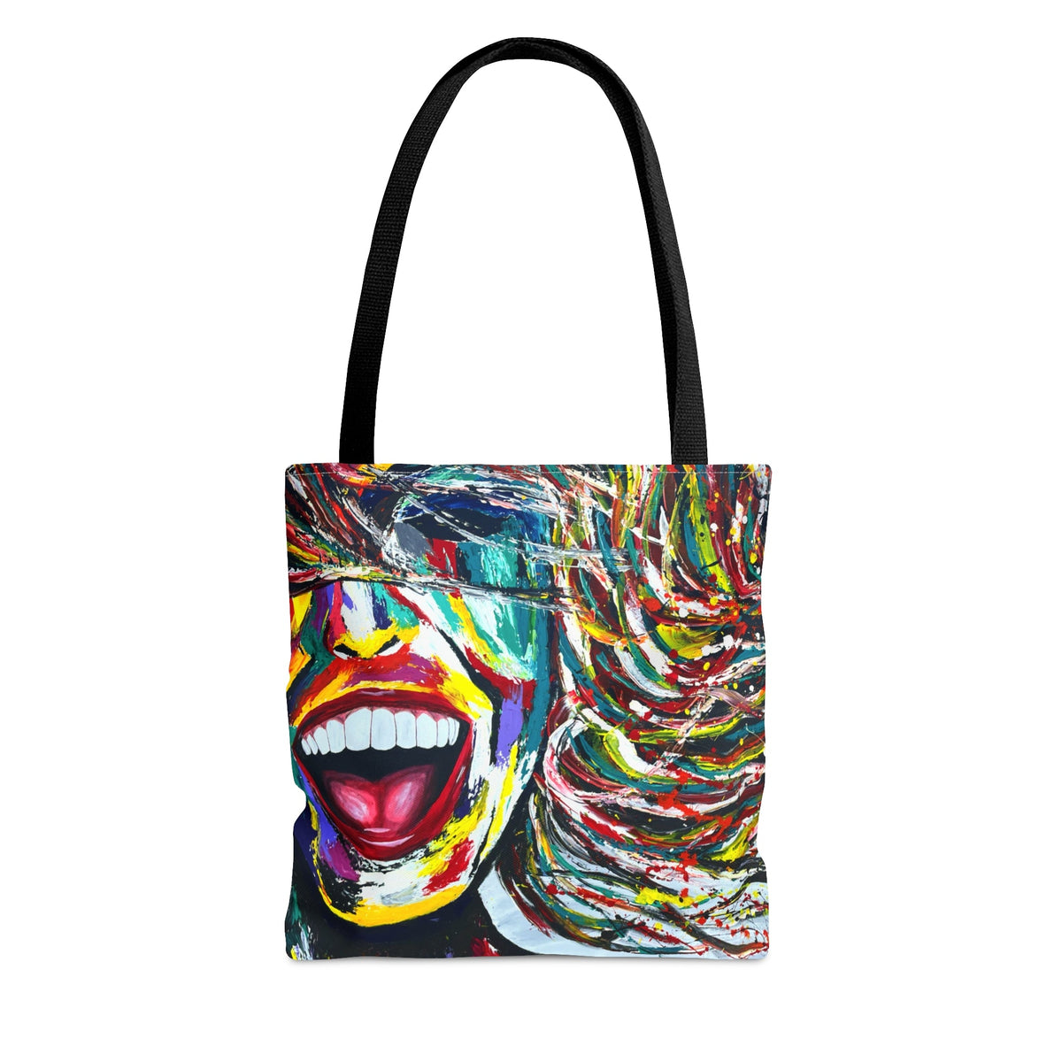 Tote Bag - SMILE FOREVER - Bags BY Albert Levi Art