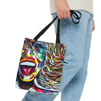 Tote Bag - SMILE FOREVER - Bags BY Albert Levi Art