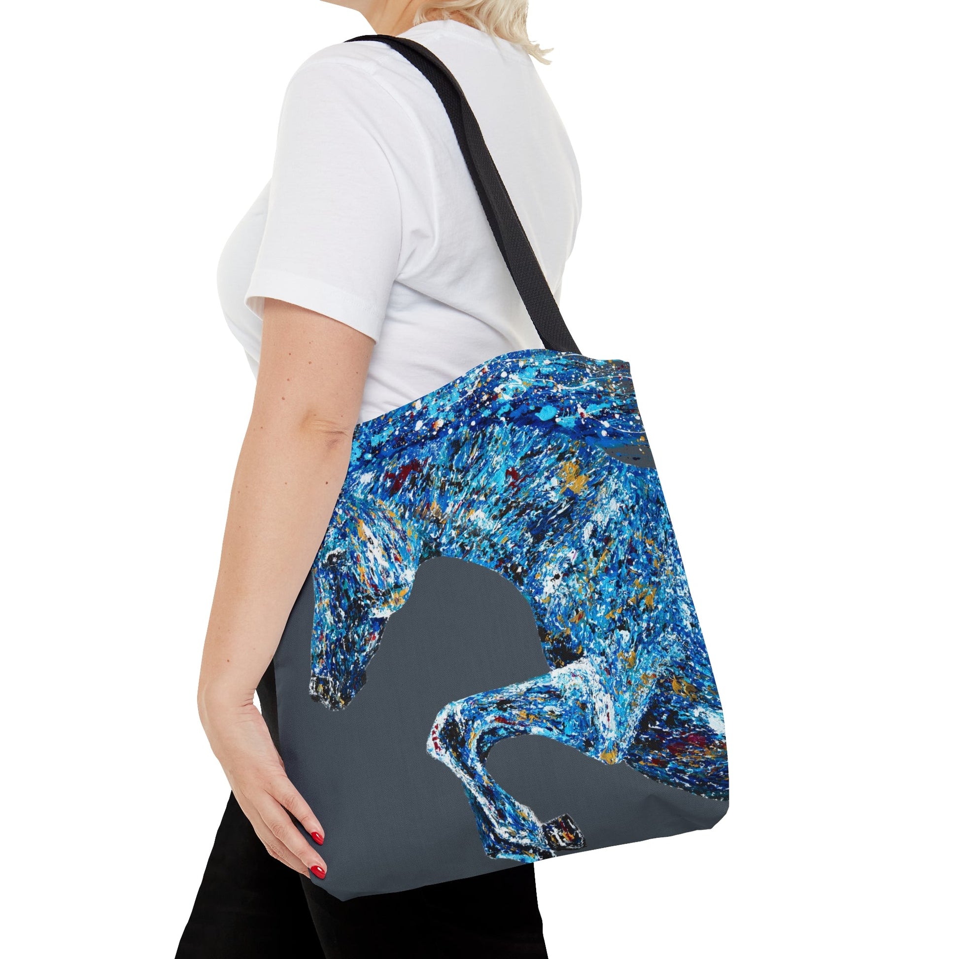 Tote Bag - Strong Gallop - Bags BY Albert Levi Art
